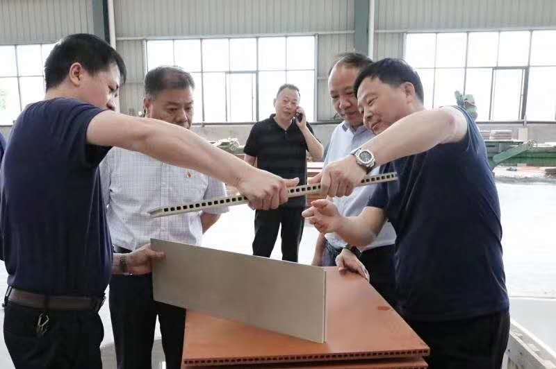 新產(chǎn)品【陶板幕墻】已上線，歡迎中共縣委于書(shū)記來(lái)河南眾光調(diào)研